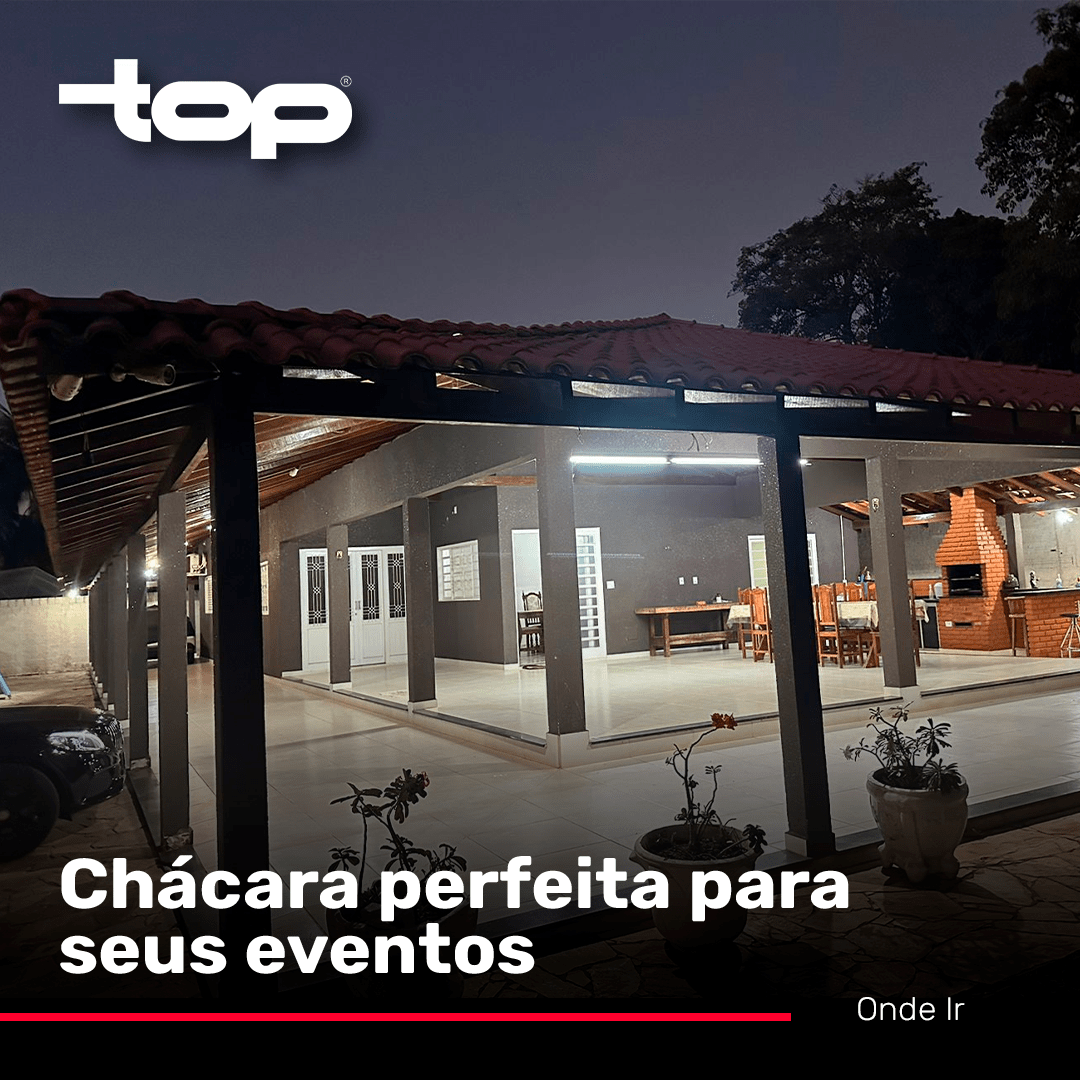 Chácara perfeita para seus eventos