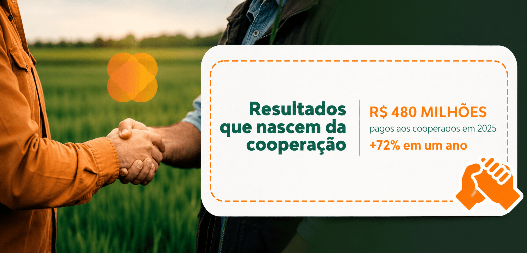 Cooperativismo acontece para que todos cresçam juntos