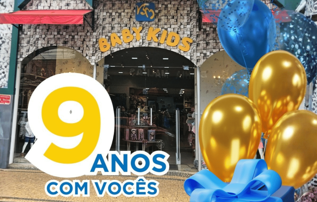 Bahia Malhas Baby Kids completa 9 anos em Catanduva celebrando uma história construída ao lado das famílias